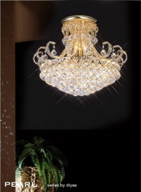 Pearl Crystal Ceiling Lights Diyas Modern Chandeliers Pearl Crystal Ceiling Lights Diyas Modern Chandeliers